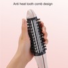 2‑in‑1 Hair Straightener Flat Iron Hot Round Brush Hair Straightening
