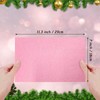Stiff Felt Sheets, 11 Pcs Felt Fabric, 17.78×28.7cm Colour Felt