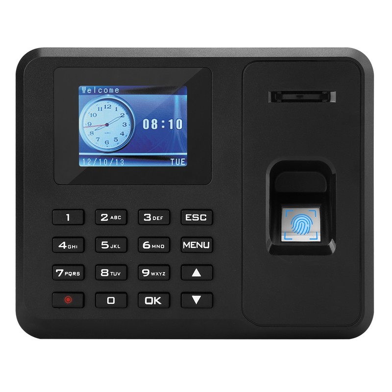 2.4in TFT LCD Screen Fingerprint Time Recorder Employee Attendance Machine