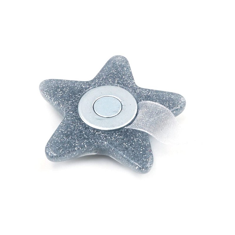 ANCLLO One Pair Star Magnetic Curtain Buckle Silk Holder Tiebacks