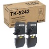 Derzio TK5242 TK-5242k Black Toner Cartridge Compatible for Kyocera TK-5242K
