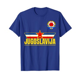 Jugoslavija Zastava Zvezda Yugoslavia Flag Yugoslavian T-Shirt