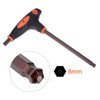 sourcing map 8mm Ball End Hex Key T-Handle Wrench Spanner,