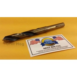Drill Hog 9/16" Drill Bit 9/16" Silver & Deming Bit Cobalt HSS Lifetime Warranty
