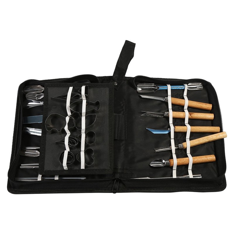 Kit de Herramientas para Tallar Alimentos de 46 Piezas Corte