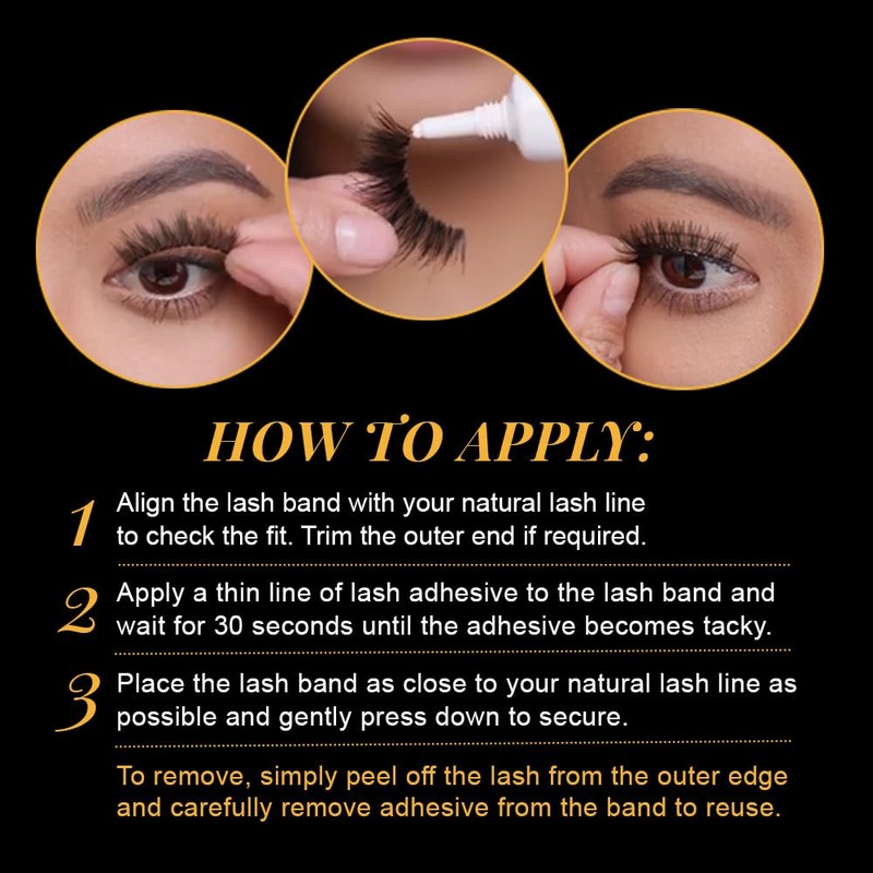 Ardell False Eyelashes Double Up 203 - Dramatic Volume, Long