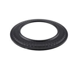 Irnyso Replacement Firewood Stove Wood Stove Stove Pipe Trim Collar, Steel, Black, Matte BM0093 8595720 fits 5" 24-Gauge Single Wall Steel Construction Black Matte Finish