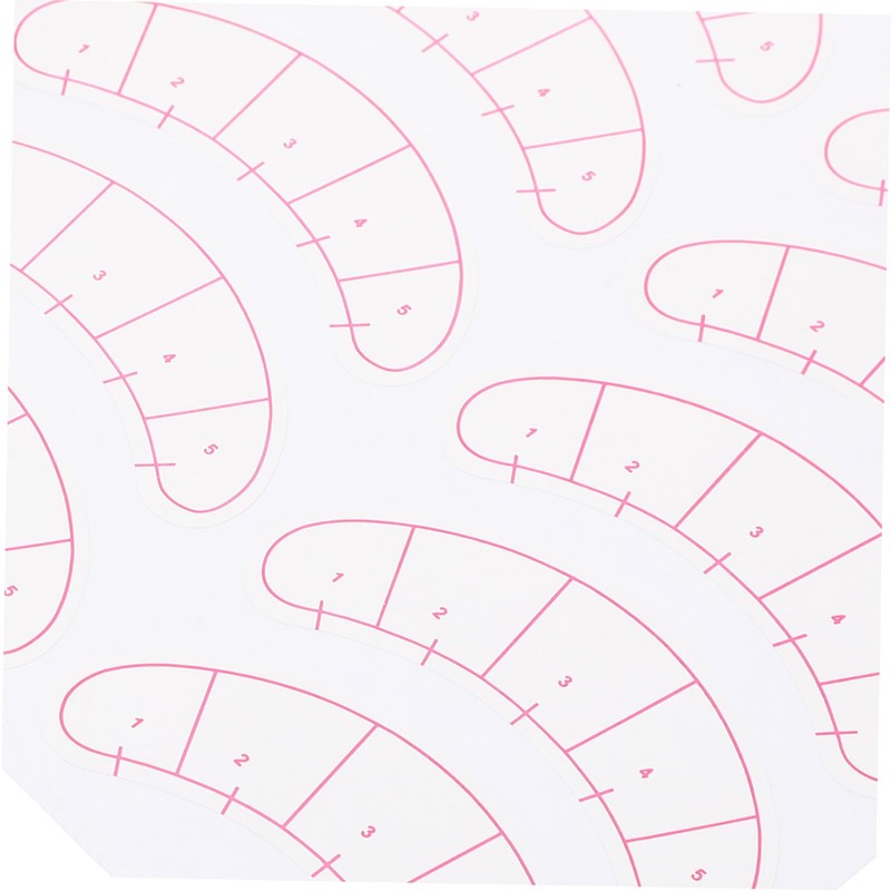 Beavorty 10sheets Accurate Eyelash Stickers Scales under Eye Pads for