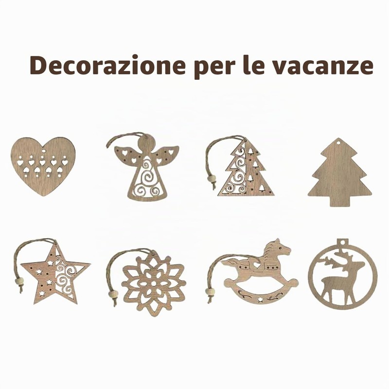 6 pezzi di pannello in legno di noce, pannello non