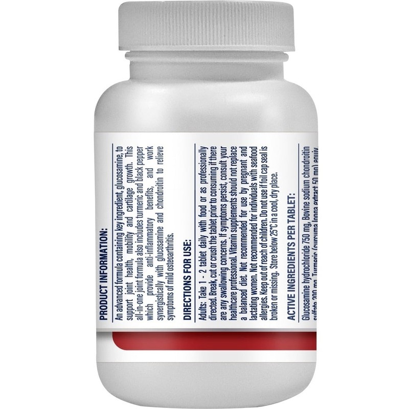 Guardian Glucosamine & Chondroitin + Turmeric 100 Tab