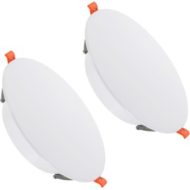 PATIKIL 185mm / 7.3" Diameter Spring Ceiling Hole Cover Plate, 1 Pack Downlight Hole Trim Wall Mount Decorative Cap Access Panel for 5-7" Round Ceiling and Wall Openings, White