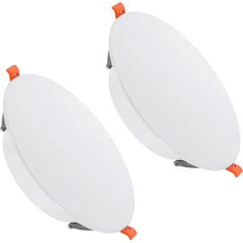 PATIKIL 185mm / 7.3" Diameter Spring Ceiling Hole Cover Plate, 1 Pack Downlight Hole Trim Wall Mount Decorative Cap Access Panel for 5-7" Round Ceiling and Wall Openings, White