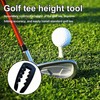 Golf Tee Height Tool,Adjustable Golf Tee Height Tool,Golf Training Aid