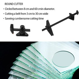 Glass Bottle Cutter,Ring Gass Cutter for Industrial Supplies,Strip and Circle Glass Cutter, Round Diameter Adjustable Glass Cutting Tools