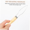 Outanaya 5pcs Bead Threader Embroidery Tool Easy to Use Thread