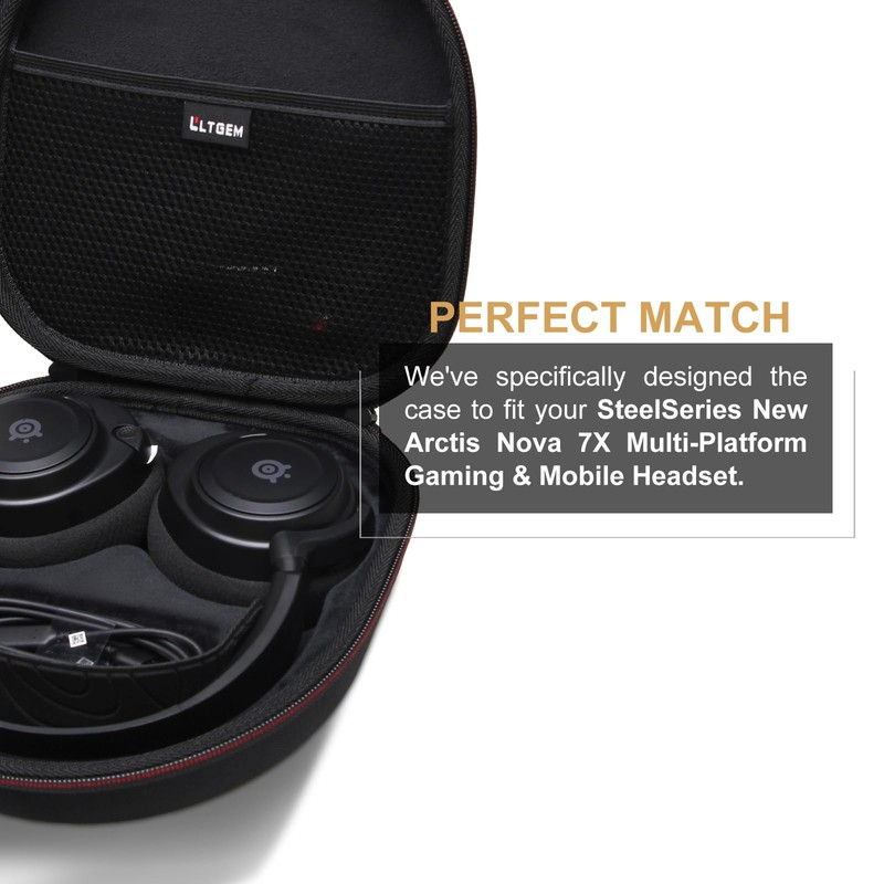 LTGEM Case Compatible with SteelSeries Arctis Nova 7X / 7