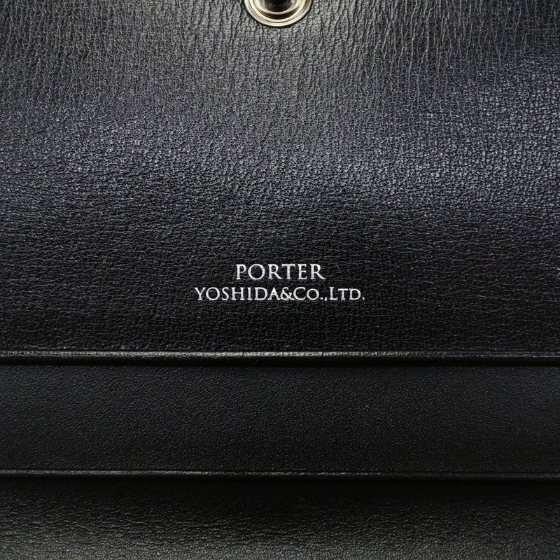 [Porter Yoshida Bag] Porter Plum ID Pass Holder (179-03878) Black