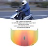 Motorcycle Helmet Lens Visor Sun Protection Clear Helmet Face Cover