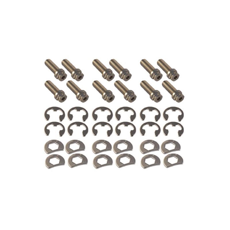 Stage 8 8911A 1" Locking Header Bolt Kit for GM