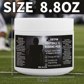 Football Mud, Football Rubbing Mud, Enhance Grip and Deepen Leather Color, Make The New Ball Shine Brightly, Suitable for Various Competitions