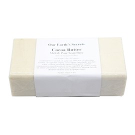 Cocoa Butter - 2 Pound Melt and Pour Soap Base - Our Earth's Secrets