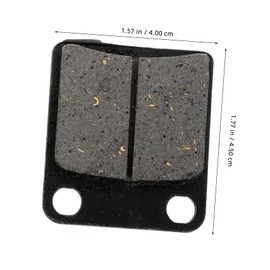 ULTECHNOVO 1 Pair Off-road Quad Brake Pads Mini Bike Scooter Motorcycle Disc Friction Pad Set for