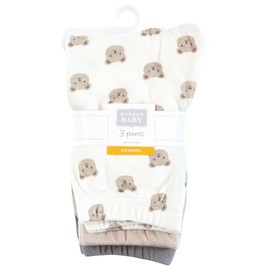 Hudson Baby Unisex Baby Cotton Pants and Leggings, Cozy Cutie, 3-6 Months