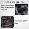 Neepiar 2PCS Center Console Organizer Compatible with 2023 2024 2025