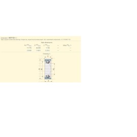 Aftermarket Steering Bearing VBT17Z-2 Fits many Kubota Yanmar Mitsubishi Iseki Massey Case