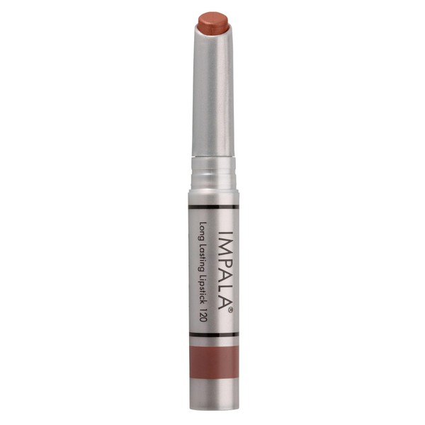 IMPALA Longlasting lipstick colour brown no. 120, long-lasting lipstick, creamy