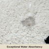 Feblilac Get Naked Bath Mat, Simple Beige Fun Bathroom Rug,