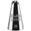 ibili "Close Star" Piping Nozzle, Silver, 3 mm,250303
