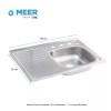 Meer Faucets By Cnx Cnx - Kit Completo De Fregadero