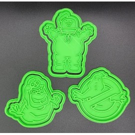 Ghostbuster Cookie Cutter & Stamp