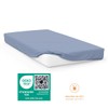 sleepling Flannelette Fitted Sheet, Made in Germany, 100% Cotton, Mattresses