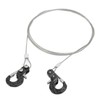 2pcs RC Metal Trailer Hook Aluminum Alloy Steel Rope Lightweight