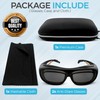 iSafety Polarized Cataract Surgery Recovery Sunglasses – UV400 Wraparound Protective