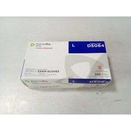 PremierPro Plus Powered by Honeywell Nitrile Exam Gloves, Large Size, 200/Box