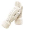 Beurlike Winter Gloves for Women Warm Fleece Lining Mittens Girls