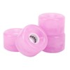 4Pcs Skateboard Wheel Set Replacement 78A Hardness PU Translucent Flashing
