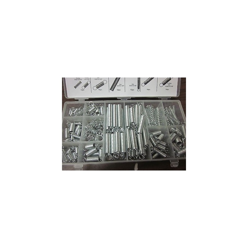 200PC G INDUSTRIAL SPRING ASSORTMENT CARB CARBURETOR EXTENSION COMPRESSION SA200