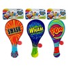 JA-RU Wooden Paddle Ball with String (24 Paddle Balls) Classic