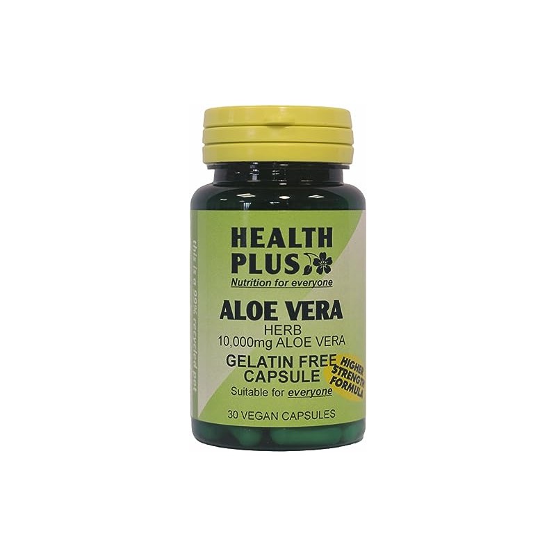 Health Plus Aloe Vera 5000mg Digestive Health Plant Supplement -