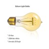 Visther A60 Edison Bulbs 60 Watt Incandescent Light Bulbs Dimmable,