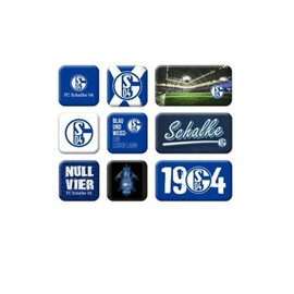 FC Schalke 04 Magnet Set of 9