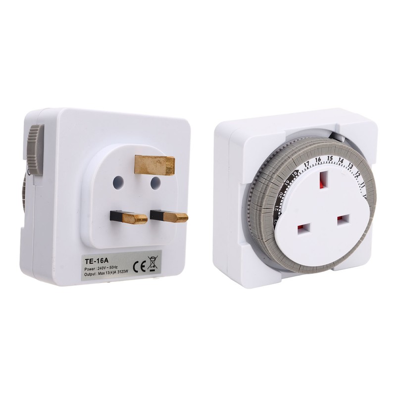 24 Hour Timer Switch Professional Smart Overcharge Protection Cycle Timing