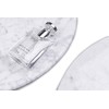 9'' Natural Marble Corner Shower Shelf for Bathroom, Marble Corner