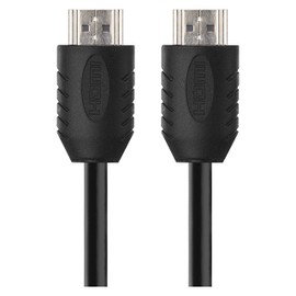 EMOS High Speed HDMI 2.0 Cable with Ethernet 0.75 m, 18 Gbps High Speed Cable with Ultra HD, 4K, 3D, ARC Support, A Male to A Male Black