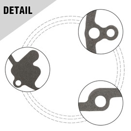 SYOWADA 25-755-37-S Gasket Set, Replacement for Kohler KT17 KT19 M18 M20 MV18 MV20, Replaces 52-755-93-S