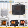 Rotation Rotisserie Oven Dust Cover, 600D Thickened Nylon Material, Compatible
